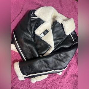 Fashion Nova Faux Leather Motorcycle Jacket